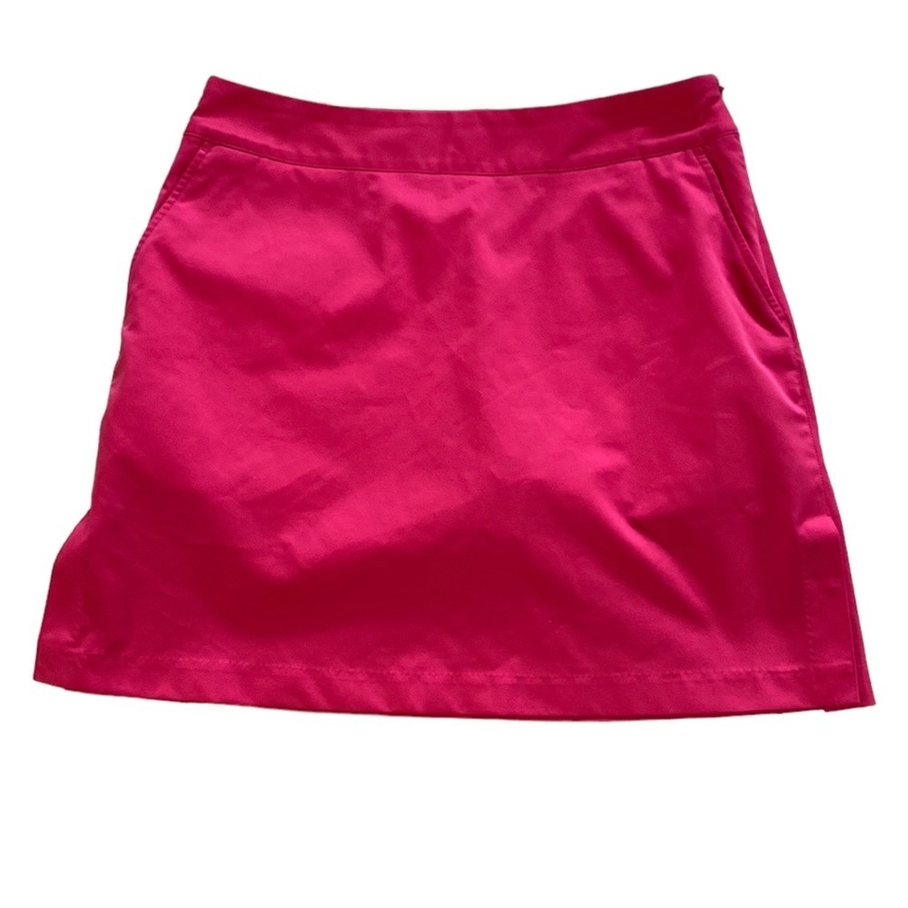 Adidas Colima Cool Pink Size 6 Active Wear Women's Skirt Zipper side 2 pockets